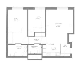 Apartamento T2 para Venda em Matosinhos e Leça da Palmeira