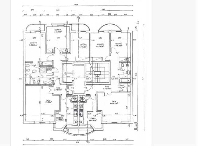Apartamento T2 para Venda em Odivelas Planta 1