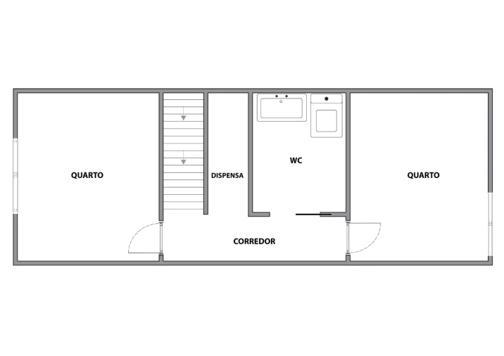 Apartamento T2 para Venda em Nazare Planta 1