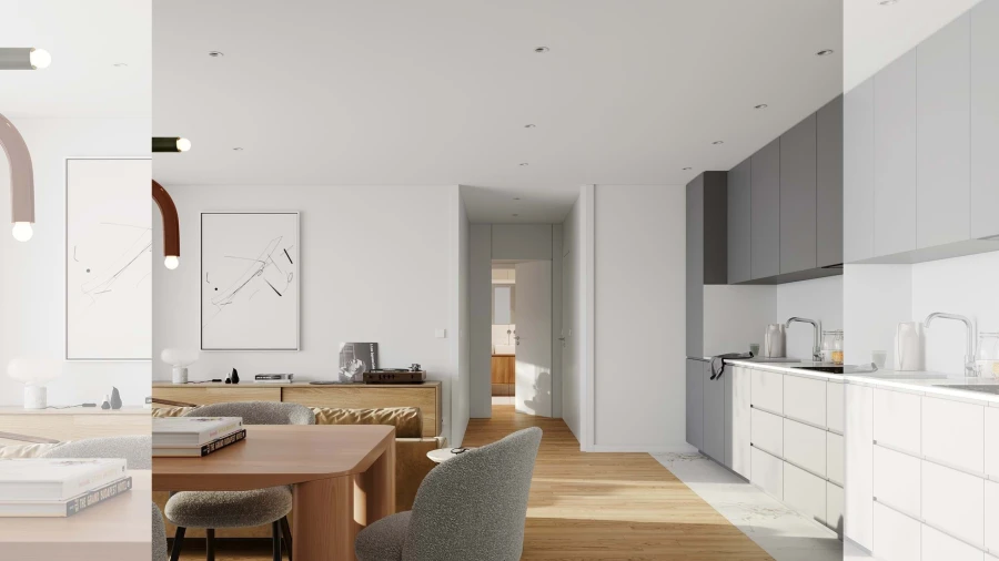Apartamento T3 para Venda em Lordelo do Ouro e Massarelos