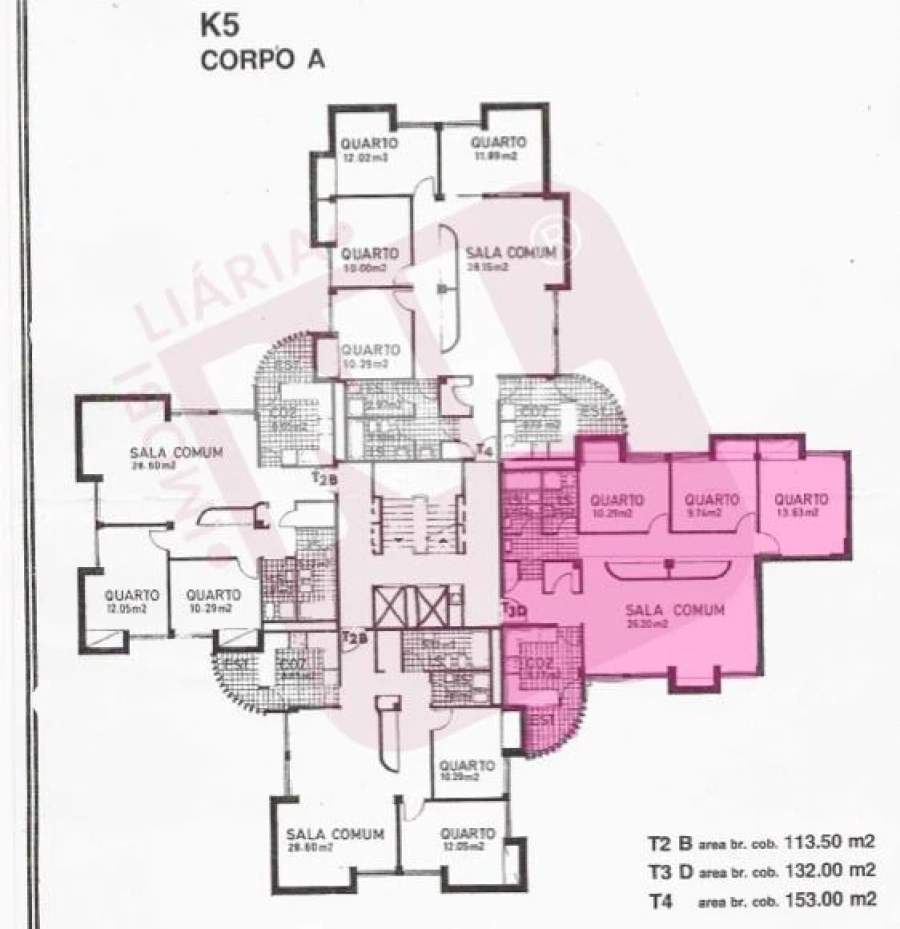Apartamento T3 para Arrendamento em Lumiar Planta 1