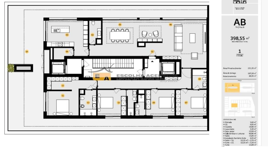 Apartamento T4 para Venda em Cidade da Maia Foto 30