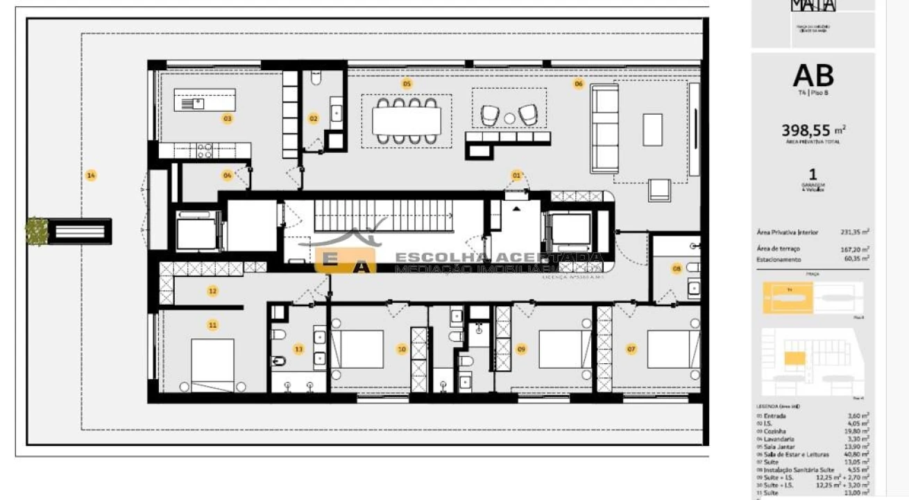 Apartamento T4 para Venda em Cidade da Maia Foto 30