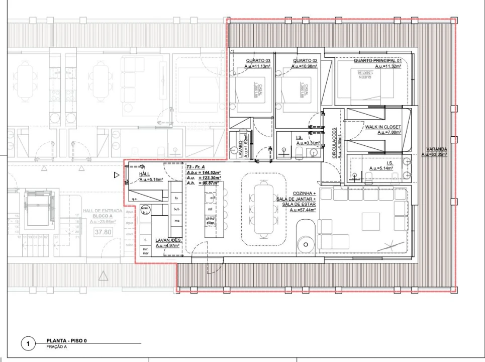 Apartamento T3 para Venda em São Martinho do Porto Foto 11