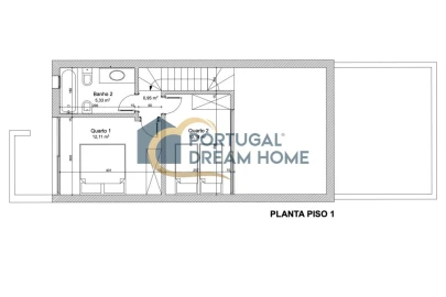Moradia T2 para Venda em Albufeira e Olhos de Água