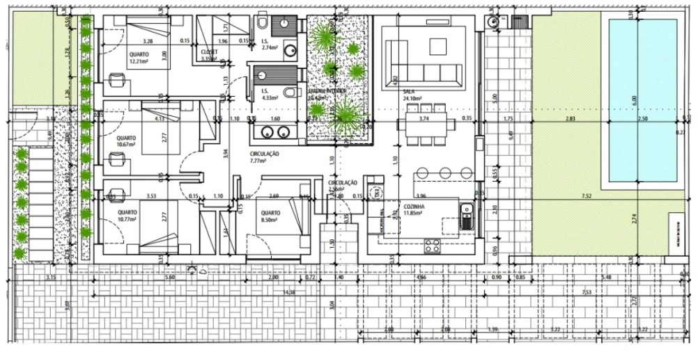 Moradia T4 para Venda em Fernao Ferro Planta 1