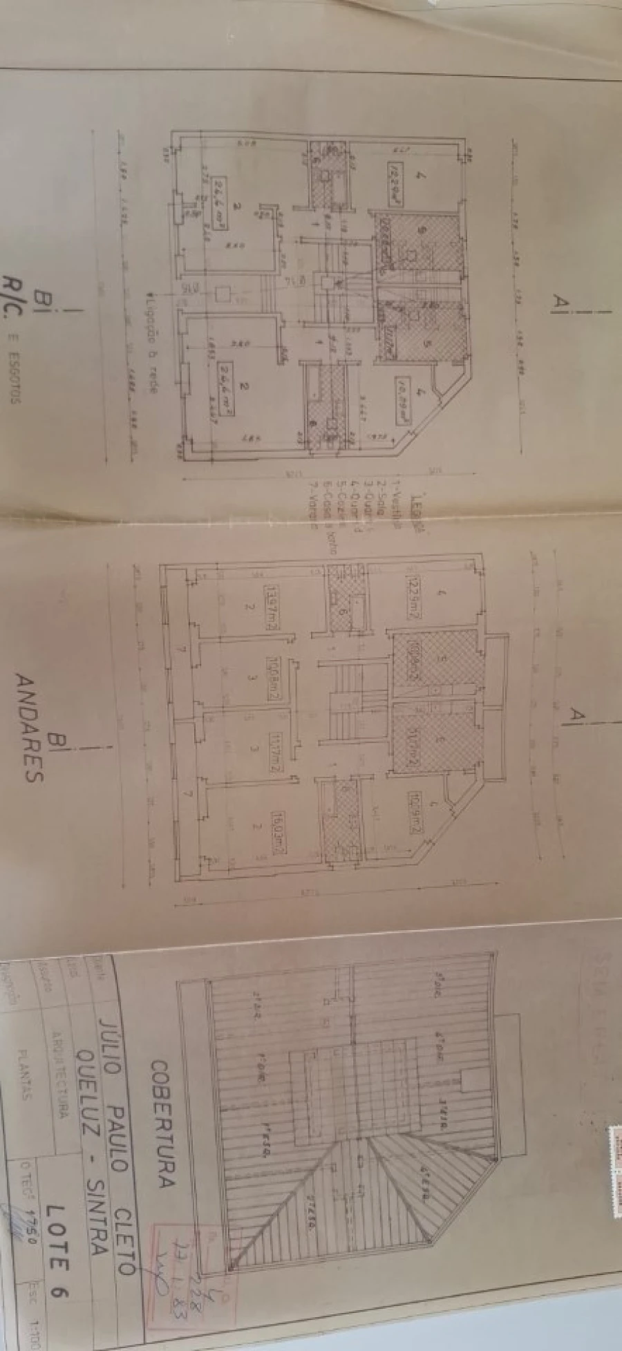 Apartamento T2 para Venda em Queluz e Belas Planta 1