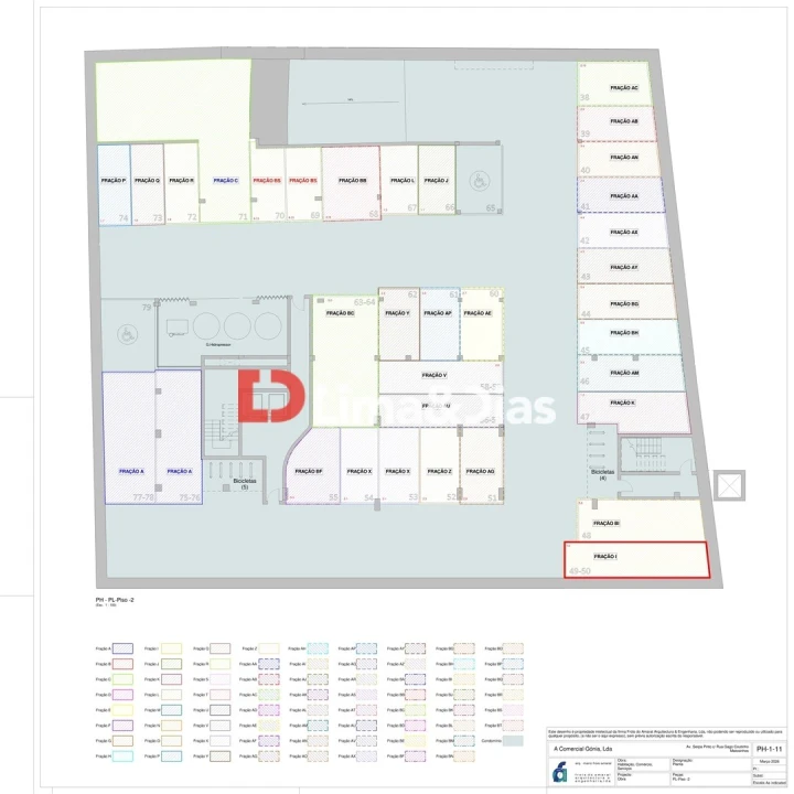 Apartamento T3 para Venda em Matosinhos e Leça da Palmeira Planta 2