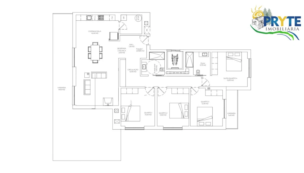 Apartamento T4 para Venda em Sertã Foto 18