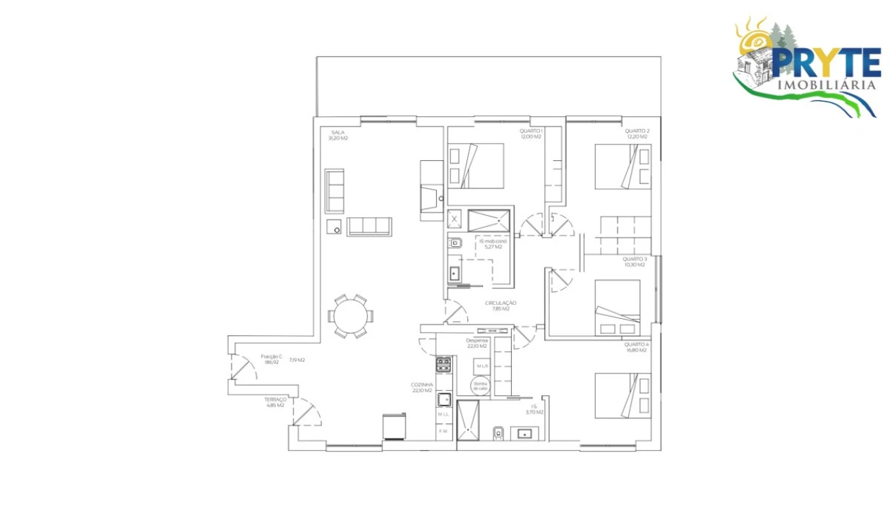 Apartamento T4 para Venda em Sertã Foto 18