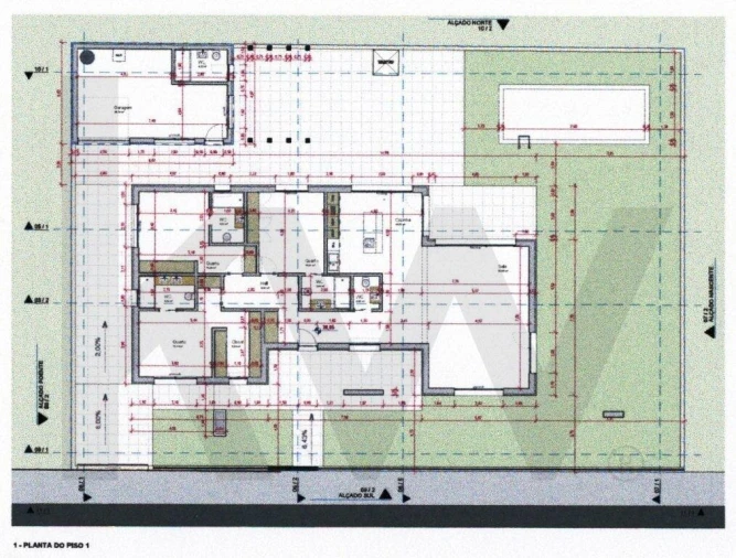 Moradia T3 para Venda em Quinta do Anjo Planta 2