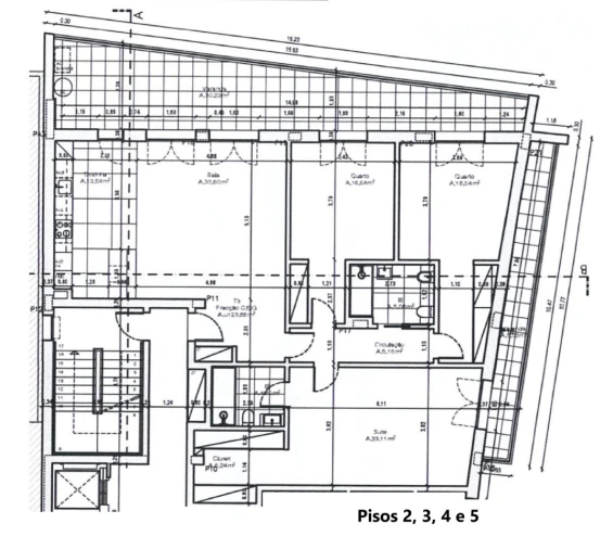 Apartamento T3 para Venda em Ramada e Caneças Planta 1