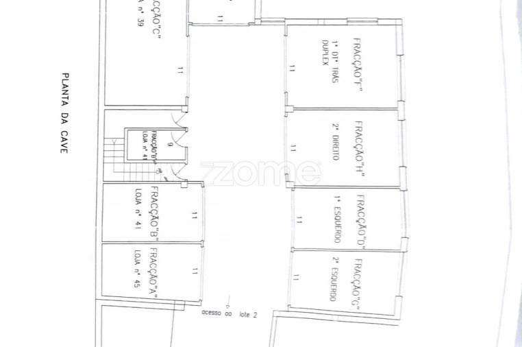 Apartamento T3 para Venda em Merelim (São Pedro) e Frossos Planta 1