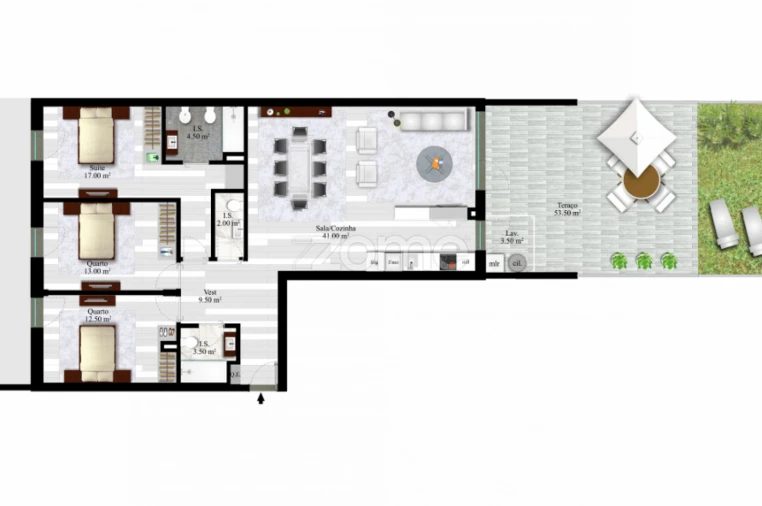 Apartamento T3 para Venda em Gafanha da Nazaré Foto 60