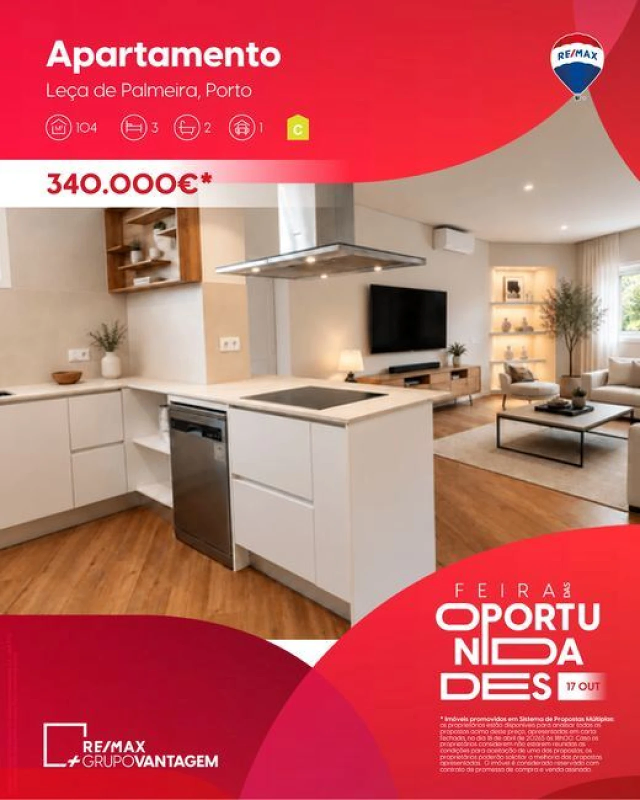 Apartamento T3 para Venda em Matosinhos e Leça da Palmeira Foto 1