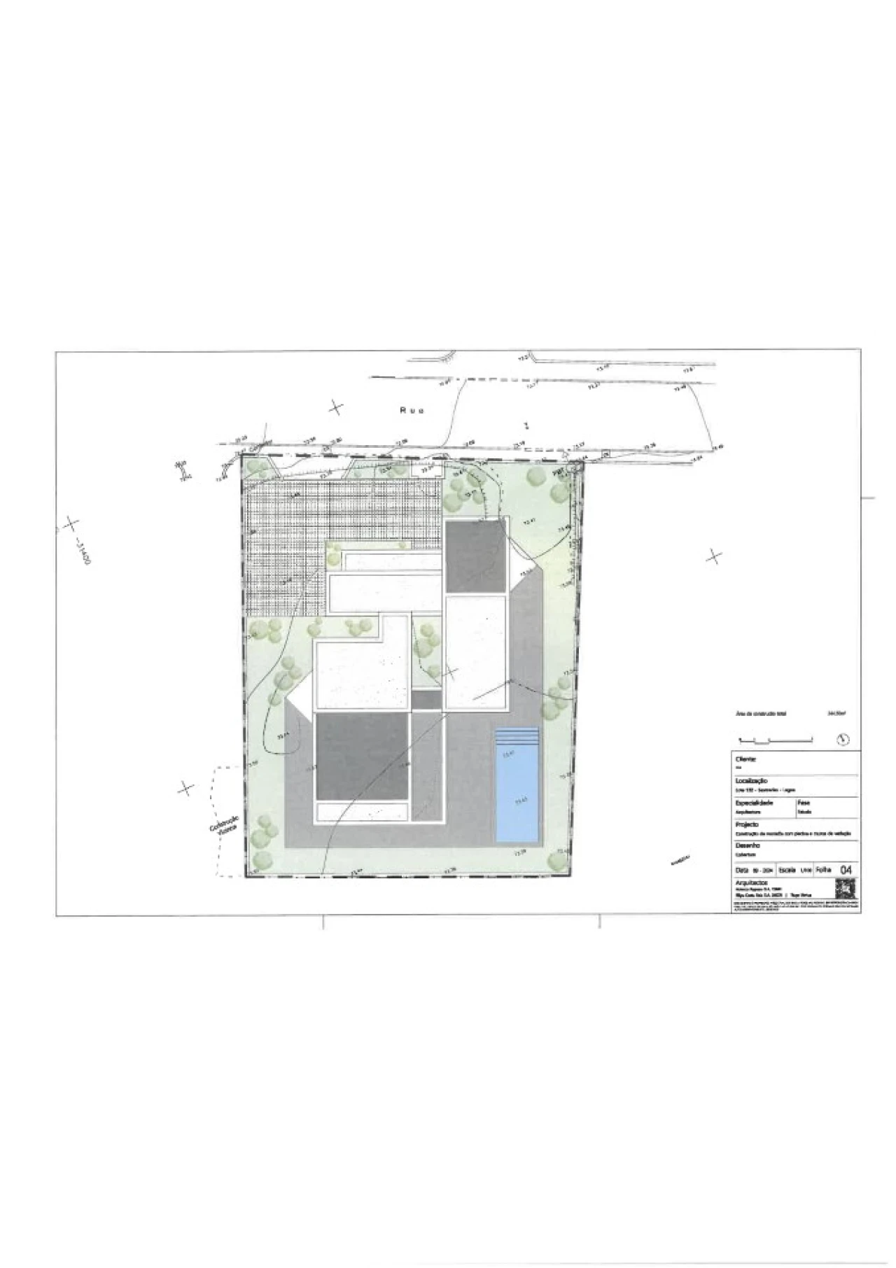 Terreno para Venda em Estômbar e Parchal Planta 4
