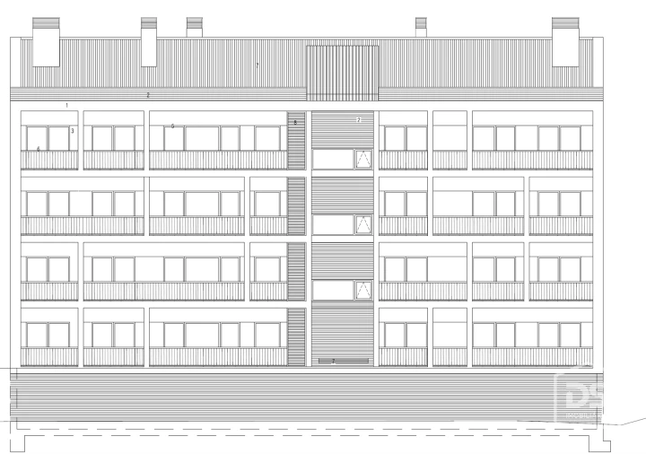 Apartamento T4 para Venda em Tavarede Planta 5