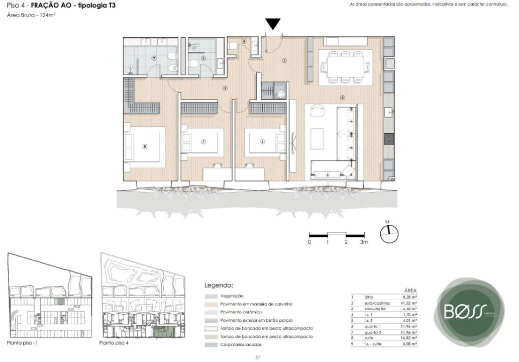 Apartamento T3 para Venda em Lordelo do Ouro e Massarelos Foto 13