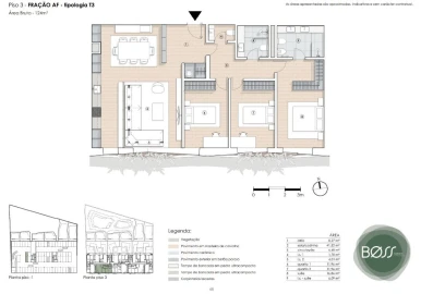 Apartamento T3 para Venda em Lordelo do Ouro e Massarelos