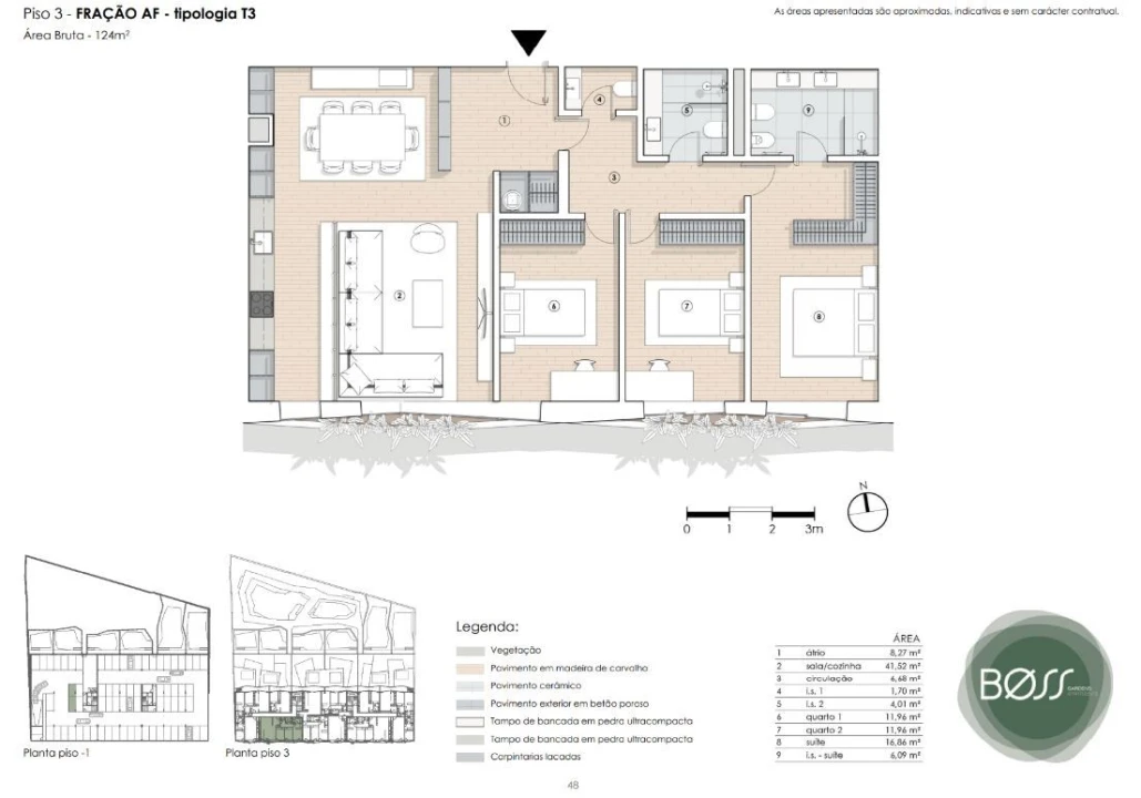 Apartamento T3 para Venda em Lordelo do Ouro e Massarelos Foto 13