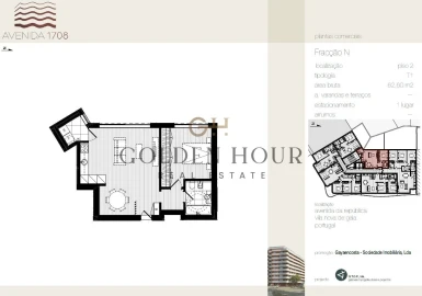 Apartamento T1 para Venda em Santa Marinha e São Pedro da Afurada
