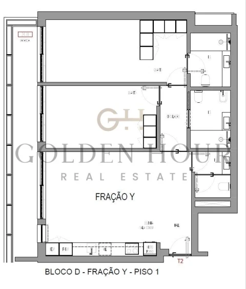 Apartamento T2 para Venda em Madalena