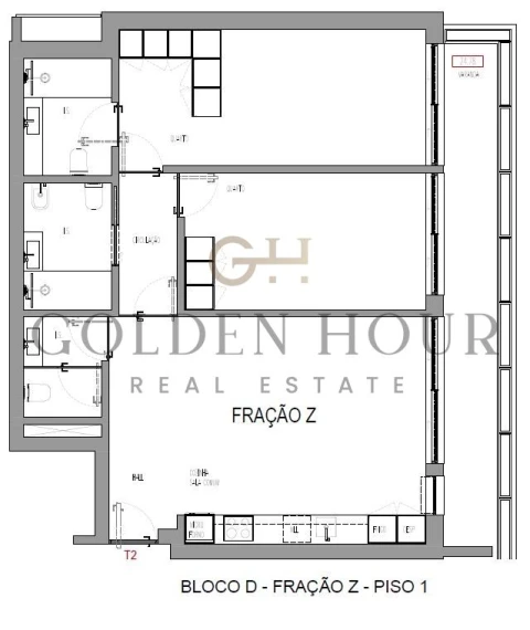 Apartamento T2 para Venda em Madalena