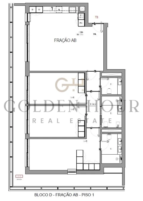 Apartamento T3 para Venda em Madalena