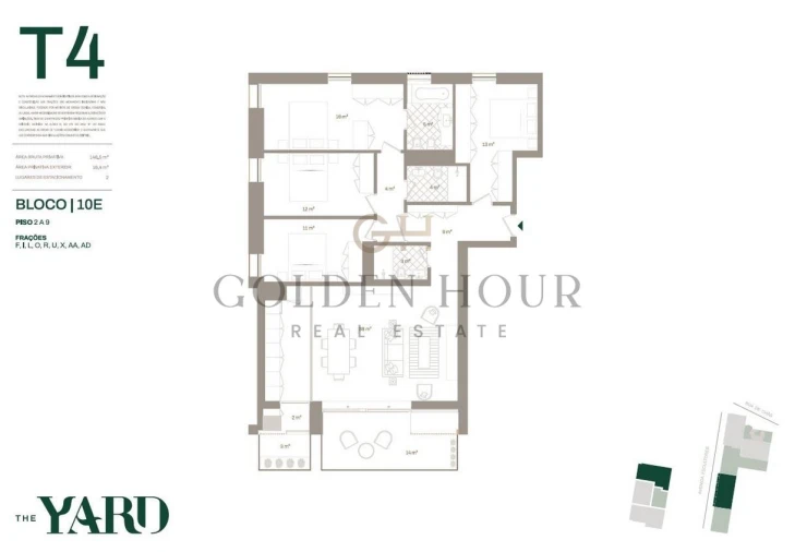 Apartamento T4 para Venda em Santa Marinha e São Pedro da Afurada Foto 34