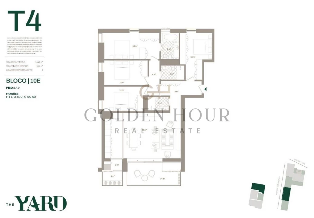 Apartamento T4 para Venda em Santa Marinha e São Pedro da Afurada Foto 34
