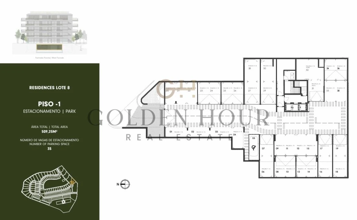 Apartamento T4 para Venda em Canidelo Planta 2