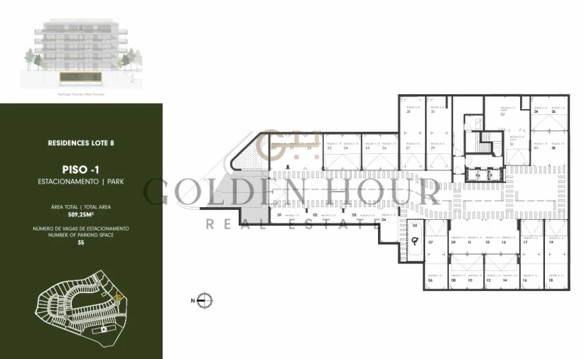 Apartamento T3 para Venda em Canidelo Planta 2