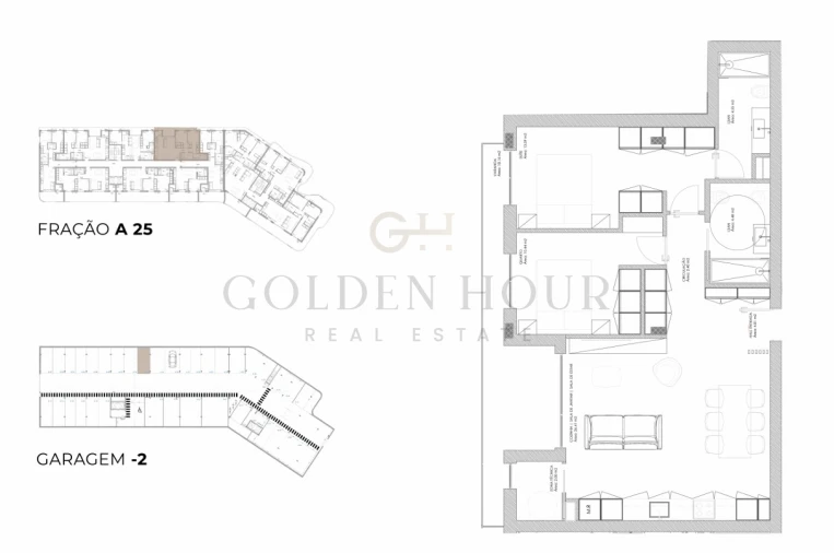 Apartamento T2 para Venda em Oliveira do Douro Planta 1