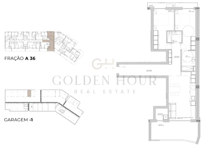 Apartamento T2 para Venda em Oliveira do Douro Planta 1