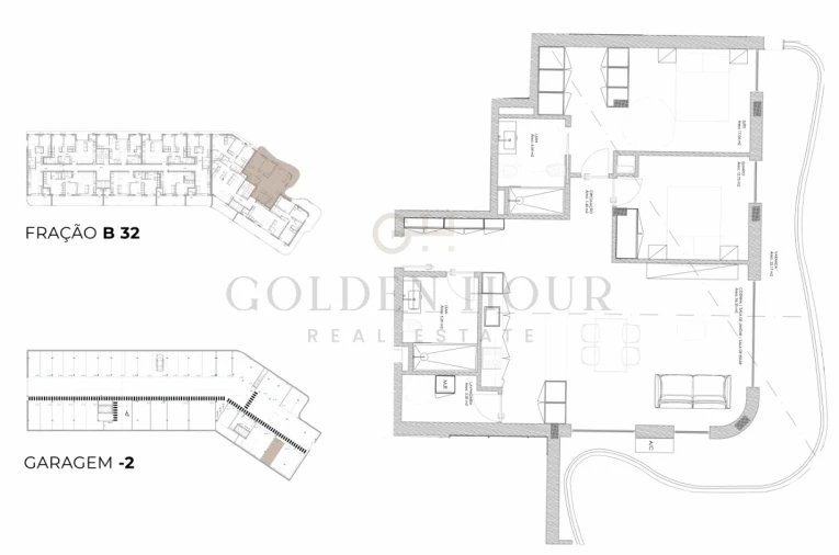 Apartamento T2 para Venda em Oliveira do Douro Planta 1