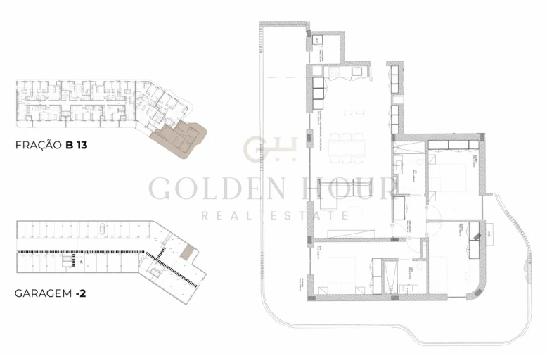 Apartamento T3 para Venda em Oliveira do Douro Planta 1