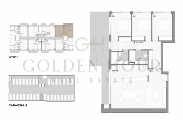 Apartamento T3 para Venda em Valongo Planta 1