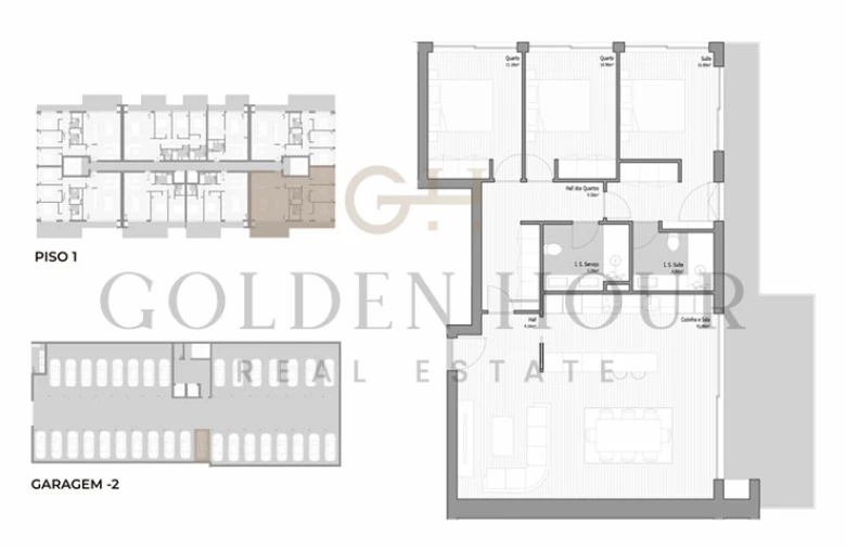 Apartamento T3 para Venda em Valongo Planta 1