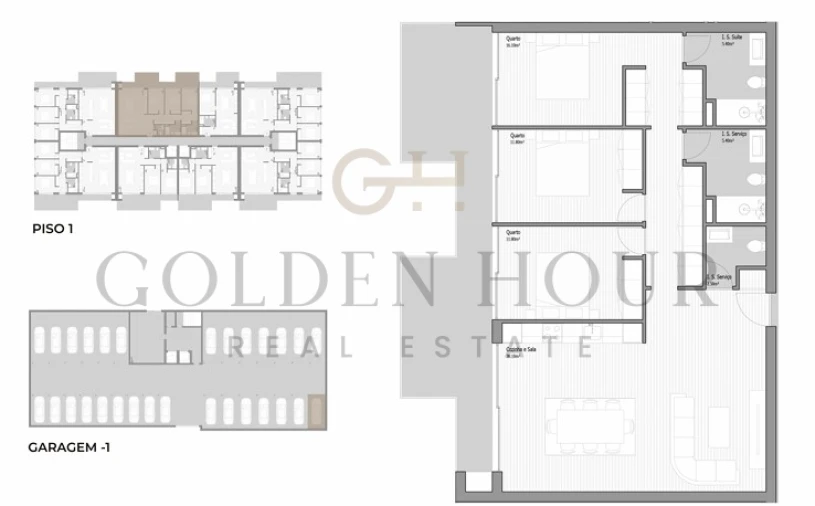 Apartamento T3 para Venda em Valongo Planta 1