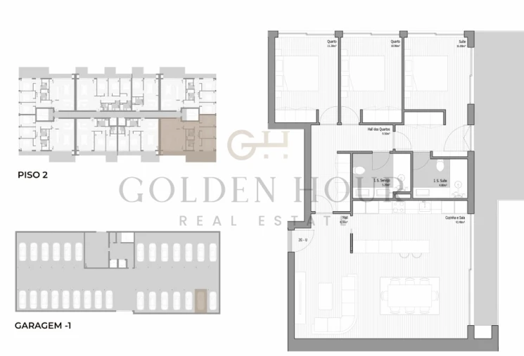 Apartamento T3 para Venda em Valongo Planta 1