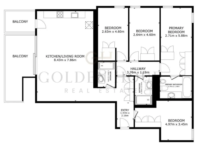 Apartamento T4 para Venda em Santa Marinha e São Pedro da Afurada Foto 34