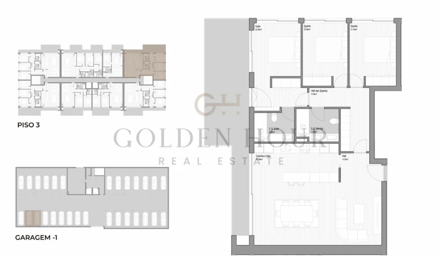 Apartamento T3 para Venda em Valongo Planta 1