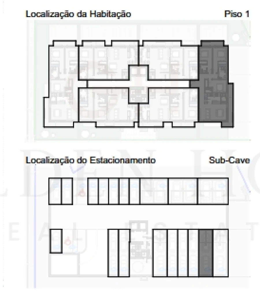 Apartamento T3 para Venda em Santa Marinha e São Pedro da Afurada Planta 2