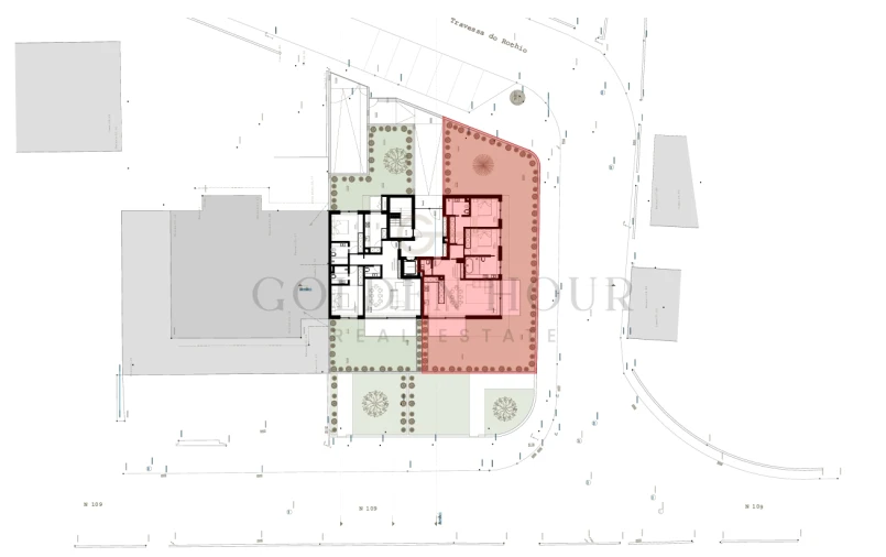 Apartamento T2 para Venda em São Felix da Marinha Planta 2