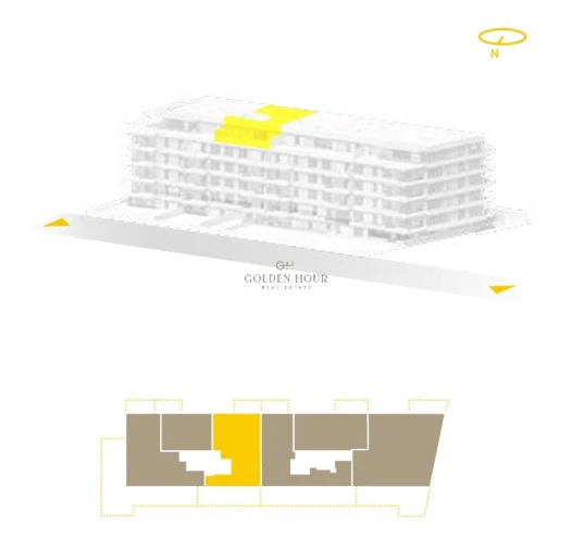 Apartamento T3 para Venda em Canidelo Planta 2