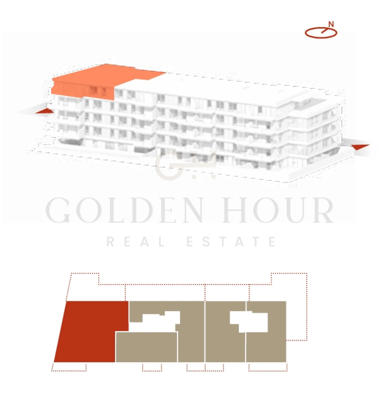 Apartamento T5 para Venda em Canidelo Planta 2