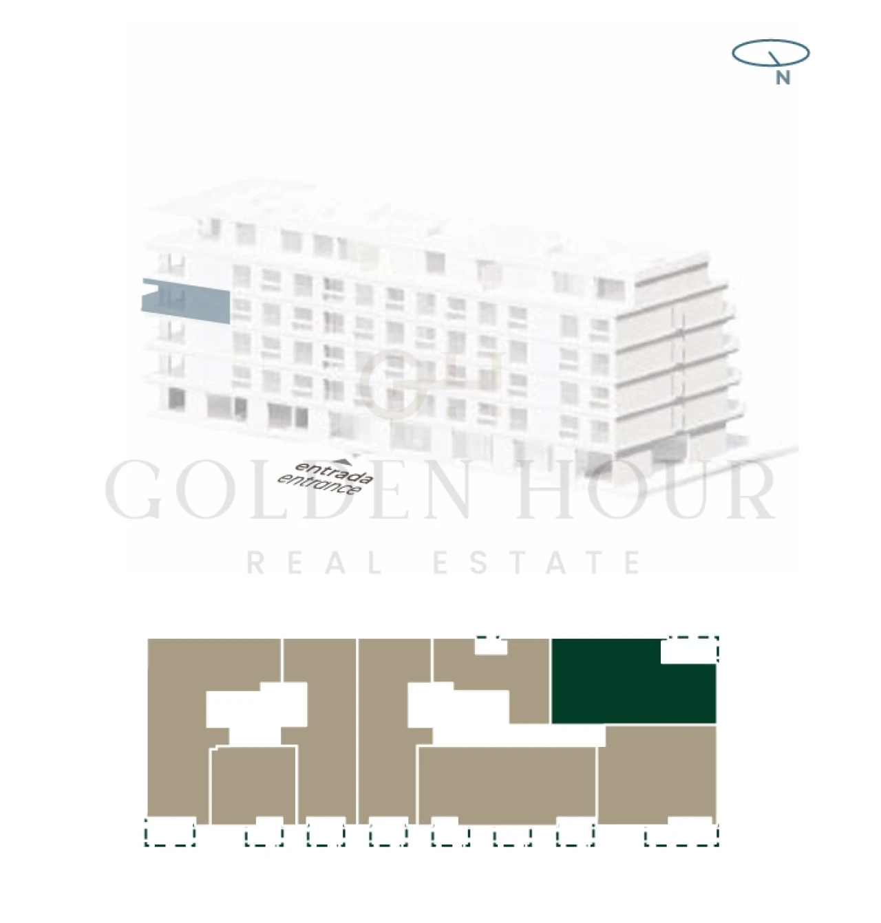 Apartamento T2 para Venda em Canidelo Planta 2