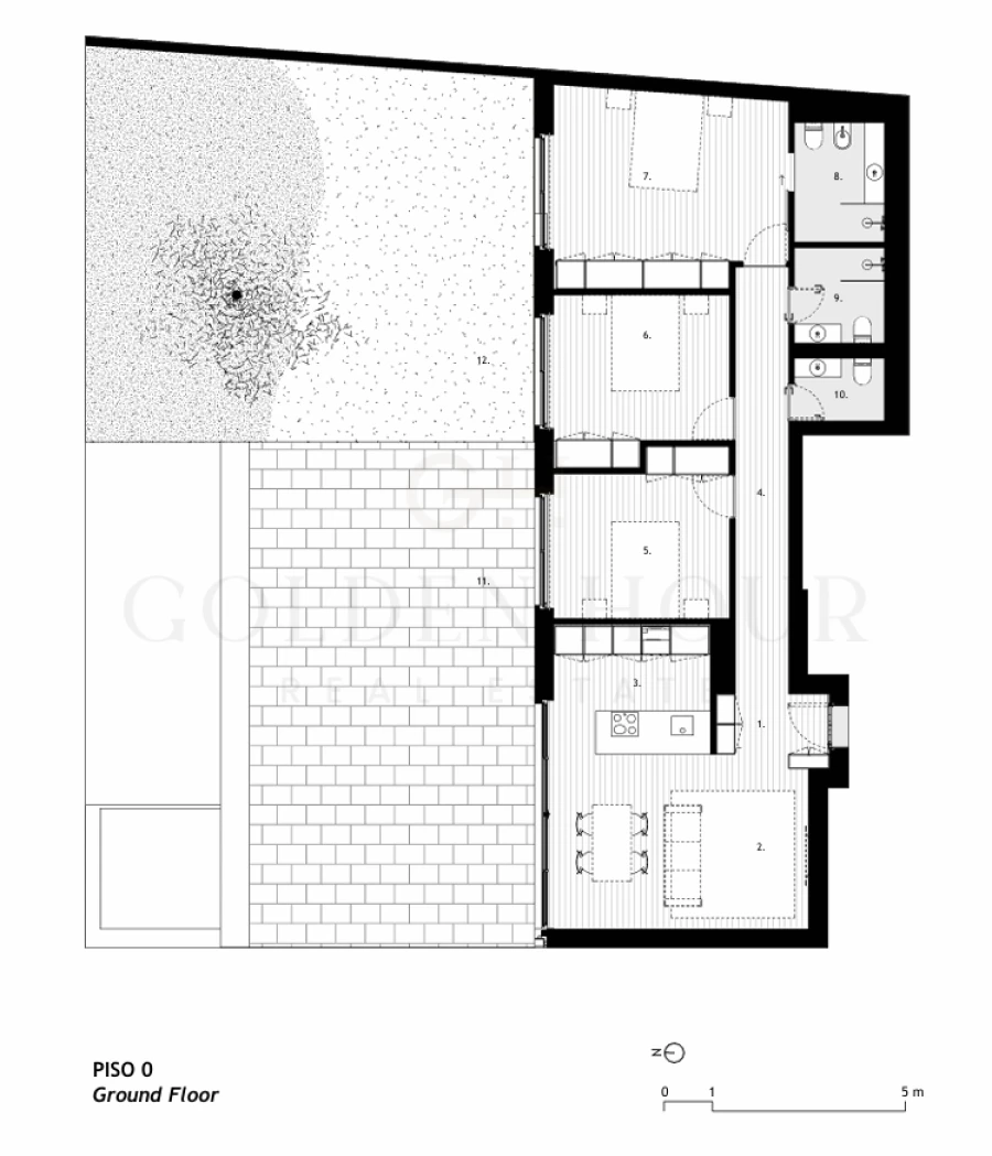 Apartamento T3 para Venda em Arcozelo Planta 1