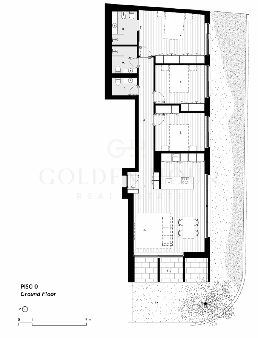 Apartamento T3 para Venda em Arcozelo Planta 1