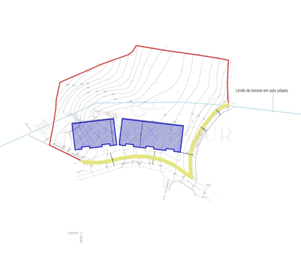 Terreno para Venda em Penhalonga e Paços de Gaiolo Planta 1